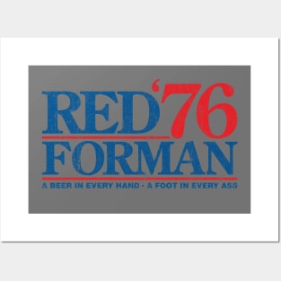 Red Forman 1976 (Variant) Posters and Art